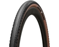 Pneu de gravel CARACAL ALLROAD 700x35c TUBELESS READY Noir/Beige - Image 1/2