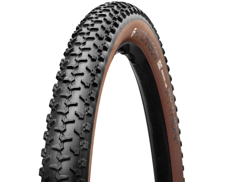 Pneu de VTT PYTHON 3 29x2.30 TUBELESS READY RACING LAB HARDSKIN Noir/Beige
