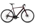 Vélo urbain/trekking Unisexe VECTOR 10 Bordeaux - Image 1/3